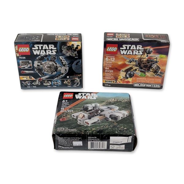3pc LEGO Star Wars Microfighters Building Sets