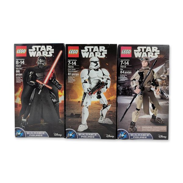3pc LEGO Star Wars Buildable Figures Construction Sets