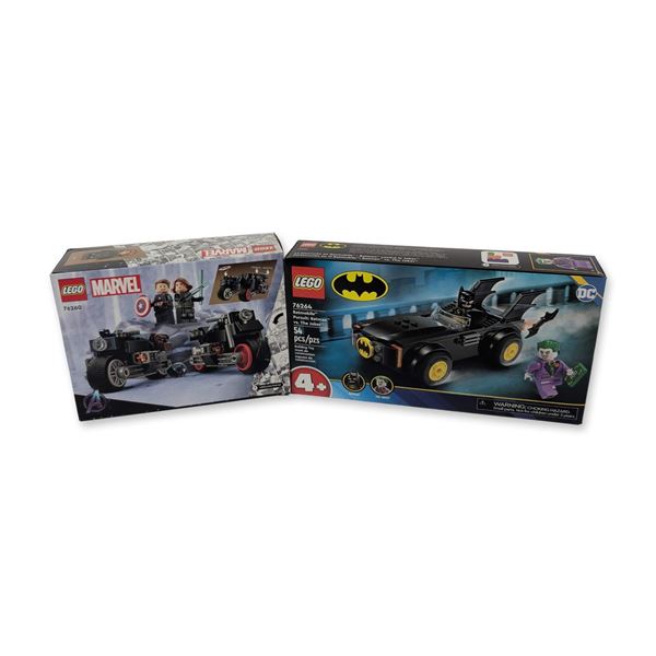 Pair of LEGO Super Heroes Construction Sets