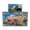 Image 1 : A Pair of LEGO City Emergency Vehicle Sets
