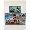 Image 3 : A Pair of LEGO City Emergency Vehicle Sets