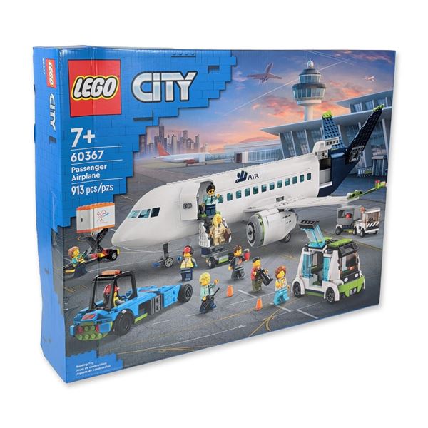 LEGO City Passenger Airplane Building Set 60367