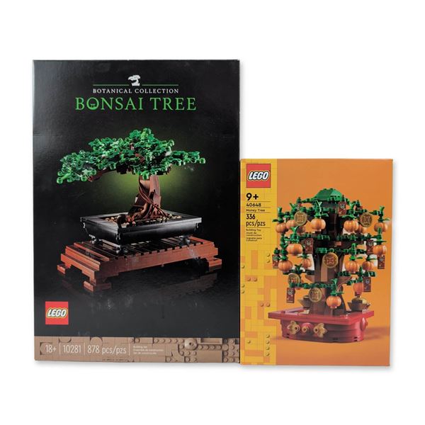 Two LEGO Botanical and Seasonal Construction Sets