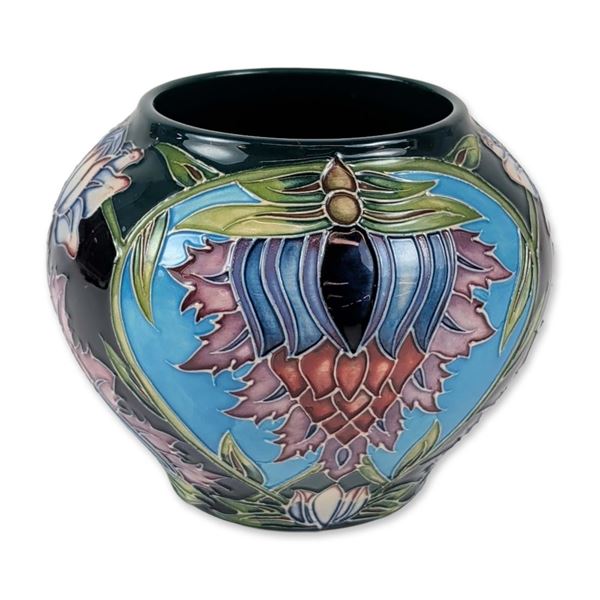 Moorcroft Saadian Pattern Earthenware Vase, 2001