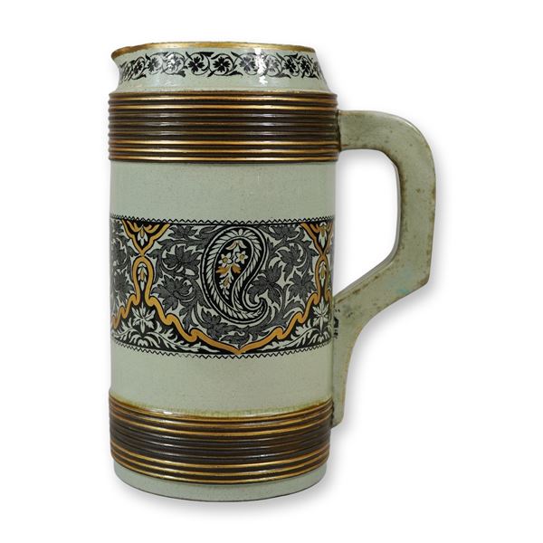 Wedgwood Aesthetic Movement Arabesque Transferware Pitcher