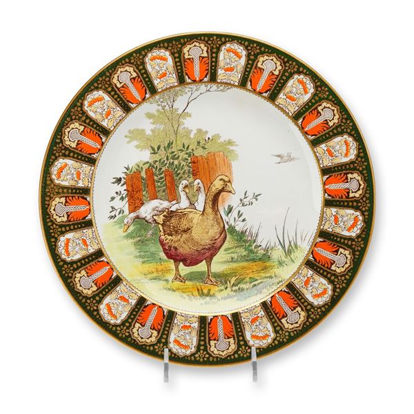 Wedgwood Etruria Earthenware Plate, Indian Pattern