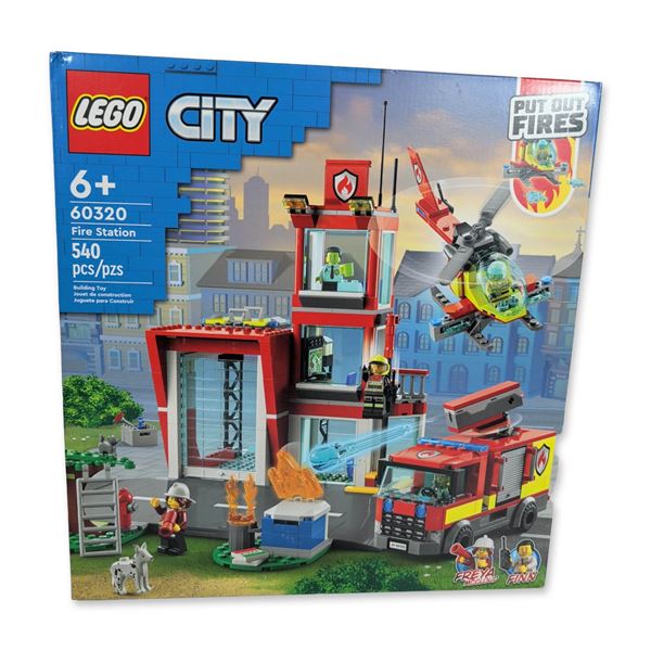 LEGO City Fire Station Building Set 60320