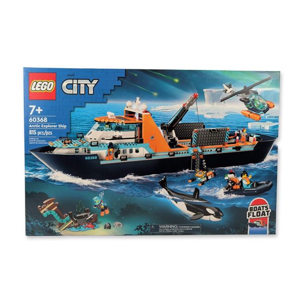 LEGO City Arctic Explorer Ship Building Set 60368