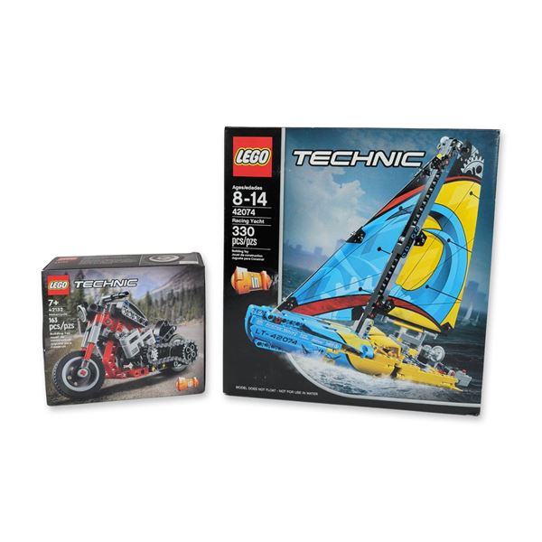 2 LEGO Technic Construction Sets