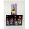 Image 3 : Three LEGO Botanical Collection Building Sets