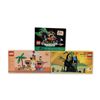Image 1 : Three LEGO Building Sets - Ray The Castaway, Forest Hideout & Pirate Ship Playground
