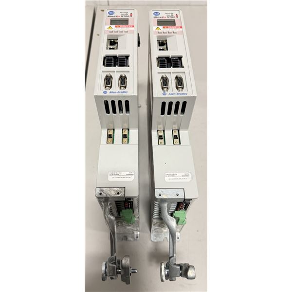 (2) Allen Bradley #2198-D012-ERS4 Kinetix 5700 Dual Axis Inverters
