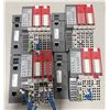 Image 1 : (3) Allen Bradley #1734-AENTR Point I/O Dual Port Network Adaptor w/#1734-IB8S & #1734-OBV2S Modules