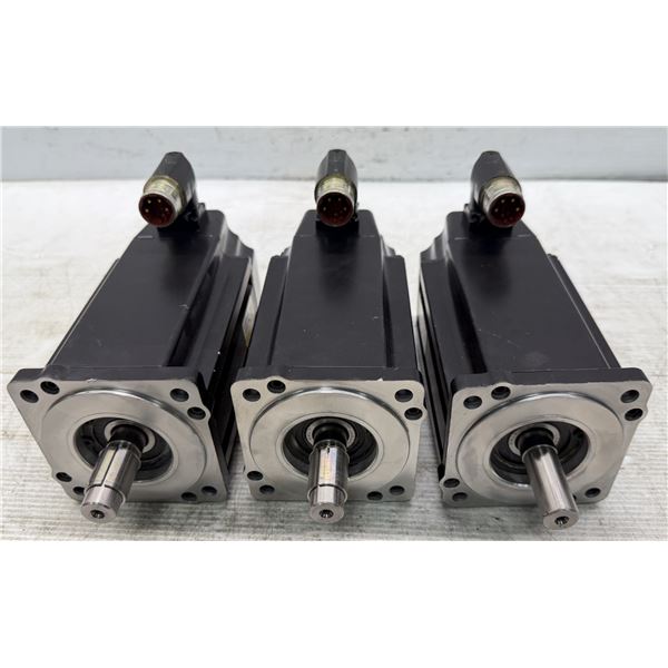 (3) Allen Bradley #VPL-B1003F-QK12AA Kinetix VP Low Inertia Servo Motors