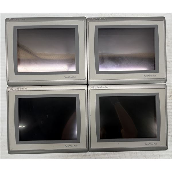 (4) Allen Bradley #2711P-T10C22D9P Panel View 7 Touch Screens