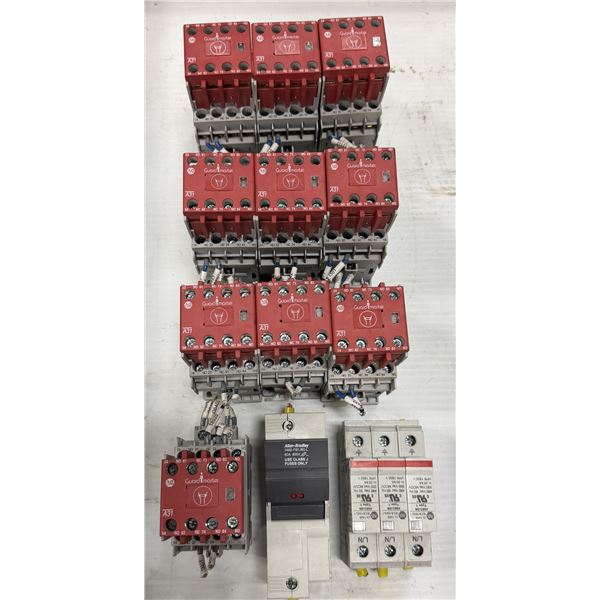 Lot of Misc. Allen Bradley Contactors & Circuit Breakers