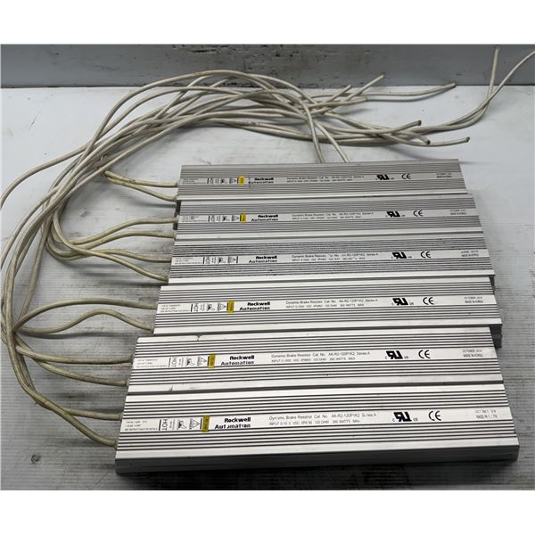 Lot of (6) Allen Bradley #AK-R2-120P1K2 Dynamic Brake Resistors