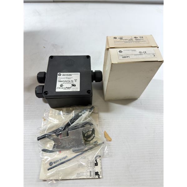 Lot of Allen-Bradley Items #160-P1 X QTY 2, #1485T-P2T5-T5
