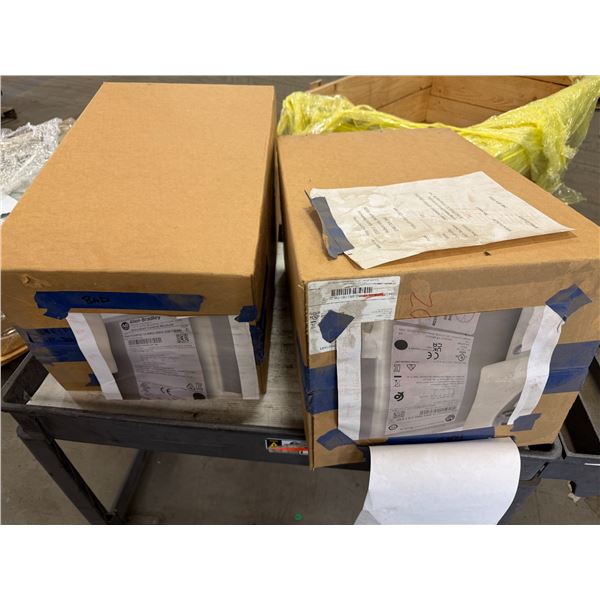 Parts & Repair - Lot of (2) Allen-Bradley #284E-FVD4P0Z-10-RRG-SGB-DB1-EMI / #PN-355998