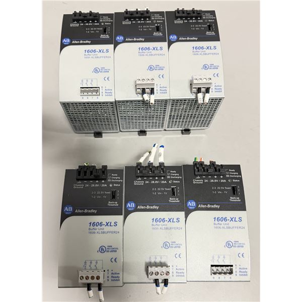 (6) Allen Bradley #1606-XLSBUFFER24 Power Supplies