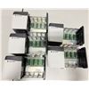 Image 1 : (5) Allen Bradley #1756-A4 Chassis w/#1756-PB72 Power Supplies