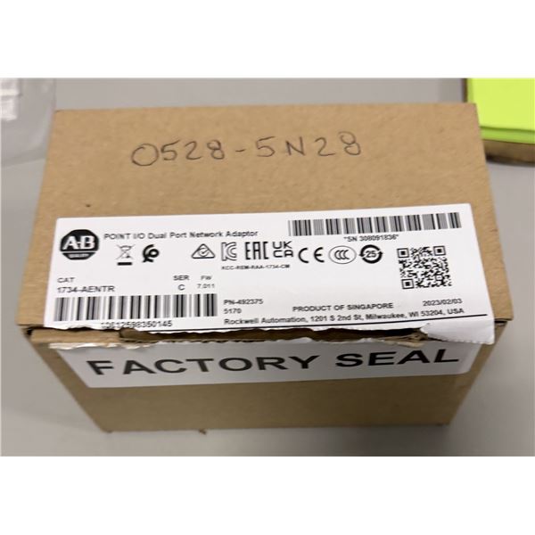 Allen Bradley #1734-AENTR Point I/O Dual Port Network Adaptor