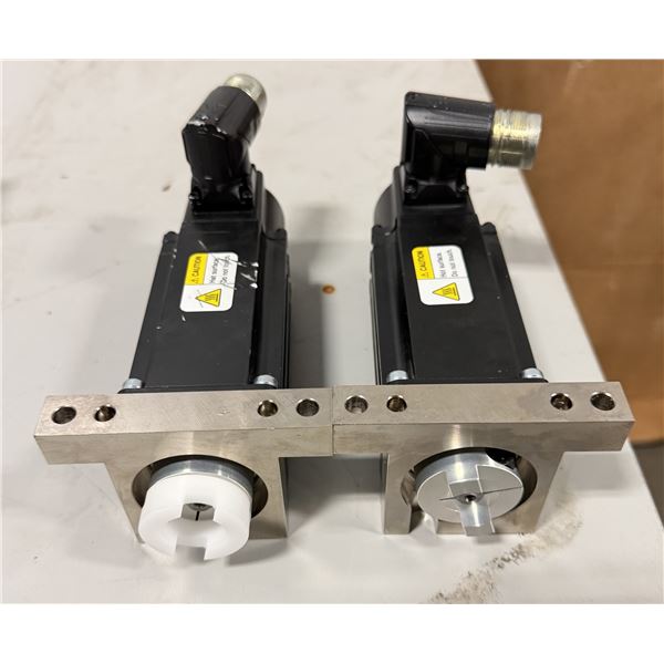 (2) Allen Bradley #VPL-B0632T-WK12AA Inverter Duty AC Servo Motors