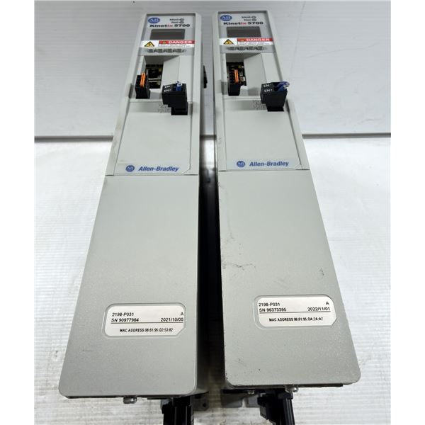 (2) Allen-Bradley / Kinetix 5700 #2198-P031