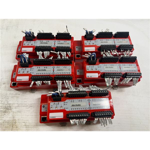Lot of (5) Allen-Bradley #1791ES-IB8XOBV4