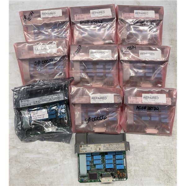 Lot of (10) Allen Bradley #1746-OW16 Output Modules