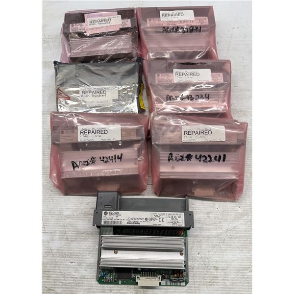Lot of (7) Allen Bradley #1746-OA16 Output Modules