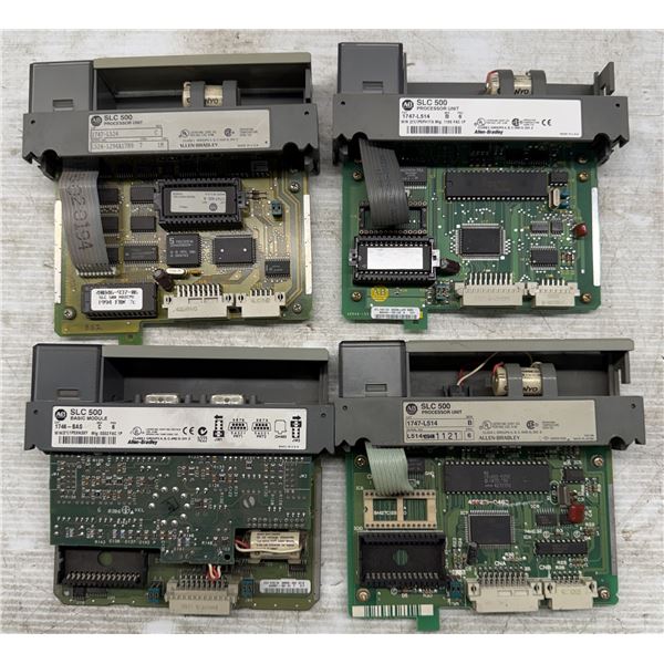 Lot of (4) Misc. Processor Units