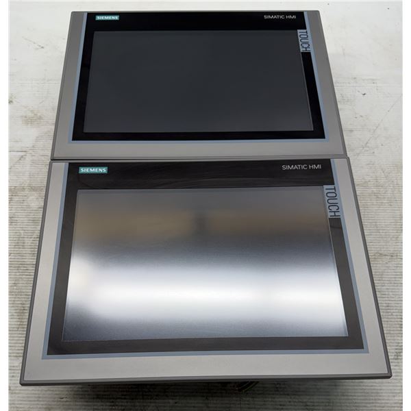 (2) Siemens #6AV2 124-0MC01-0AX0 TP1200 Comfort Touch Screens