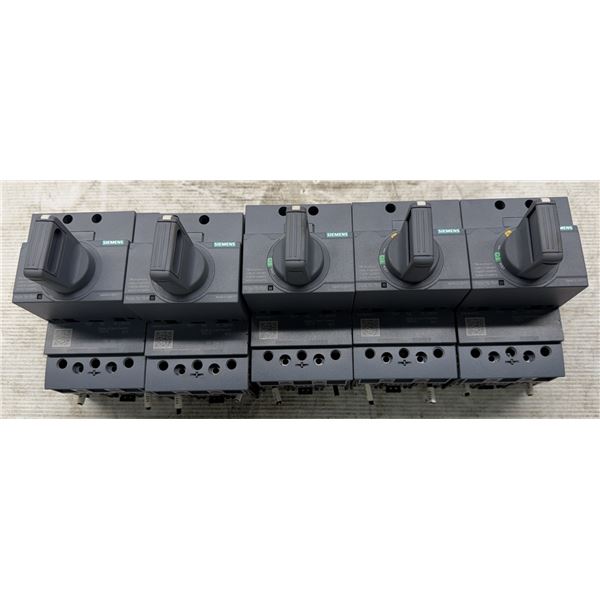 (5) Siemens #3VA5195-6ED31-0AA0 Circuit Breakers