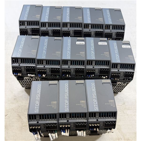 Lot of (13) Siemens #6EP3436-8SB00-0AY0 Power Supplies