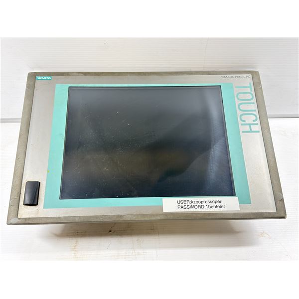 Siemens #6AV7885-2AK11-6DA3 Simatic HMI IPC577C