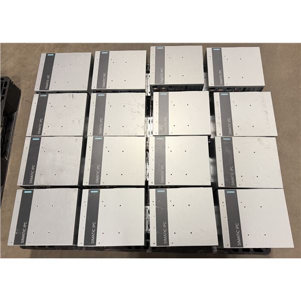 Lot of (16) Siemens #6AG4025-0DB10-0BB0 SIMATIC IPC527G PC Boxes