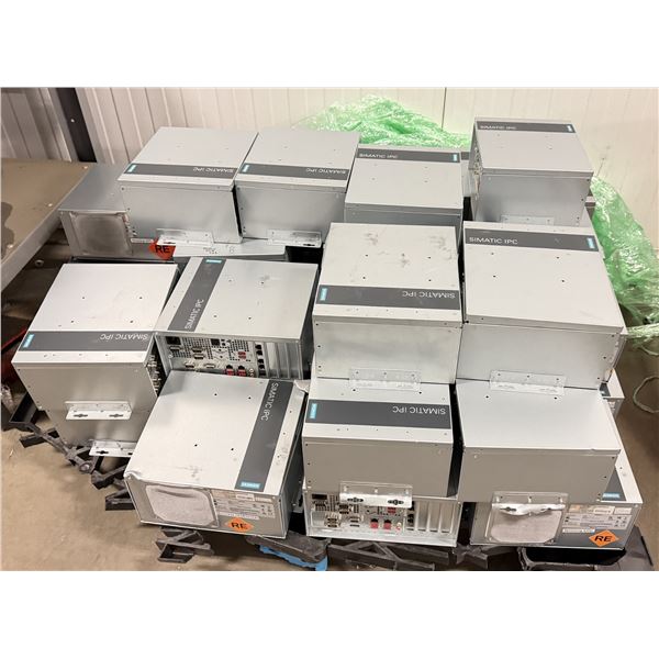 Lot of (34) Siemens #6AG4025-0DB10-0BB0 SIMATIC IPC527G PC Boxes