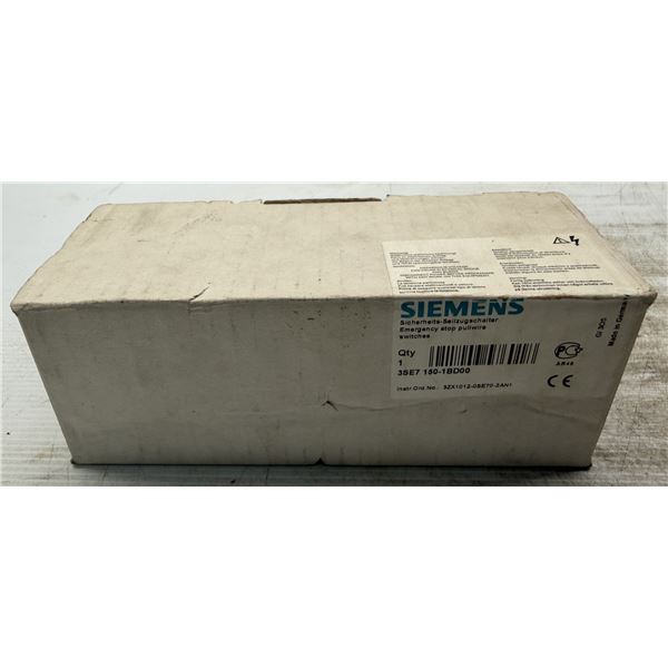 Siemens #3SE7150-1BD00 Emergency Stop Pull Wire Switch