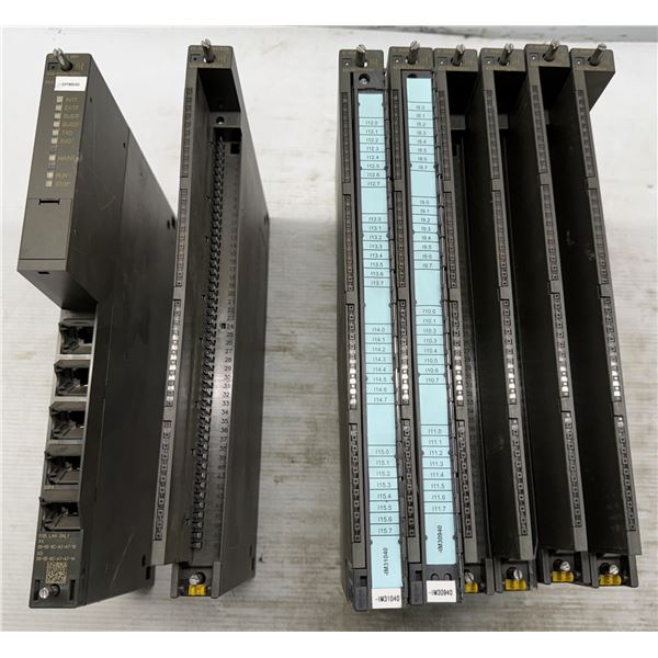 Lot of (8) Misc. Siemens Modules