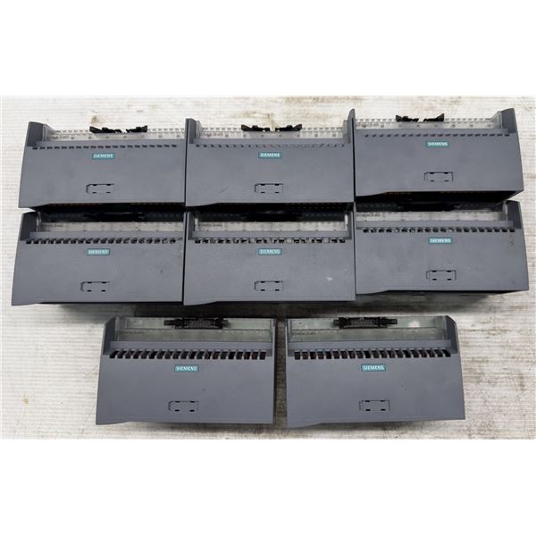 Lot of (8) Siemens #6ES7924-0CL20-0BC0 Simatic Top Connection Modules