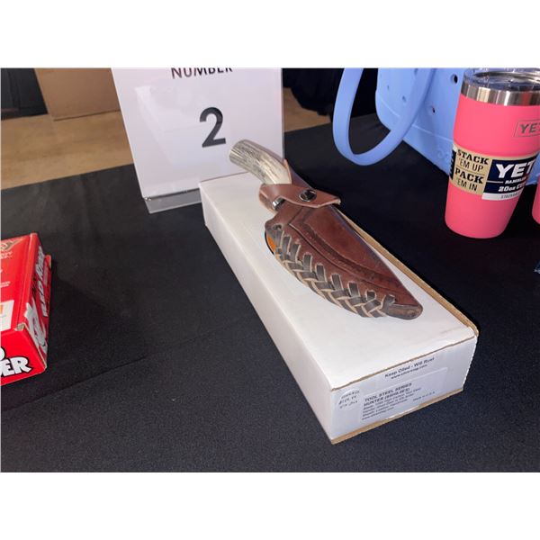 Silver Stag Skining Knife