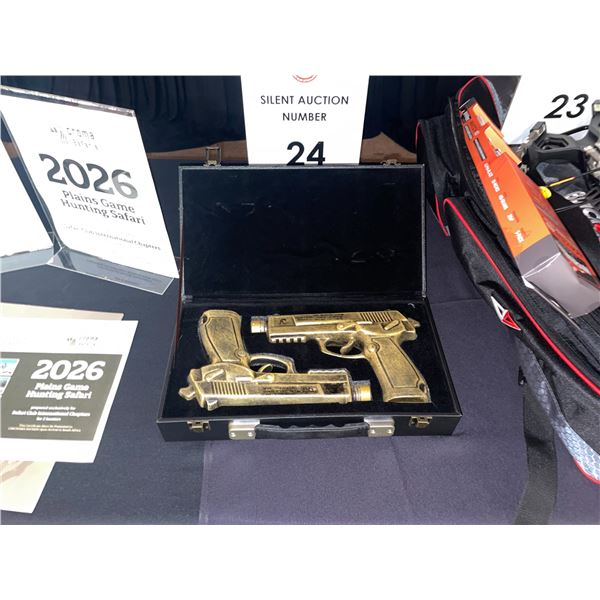 Double Trouble Tequilla Handgun Flasks