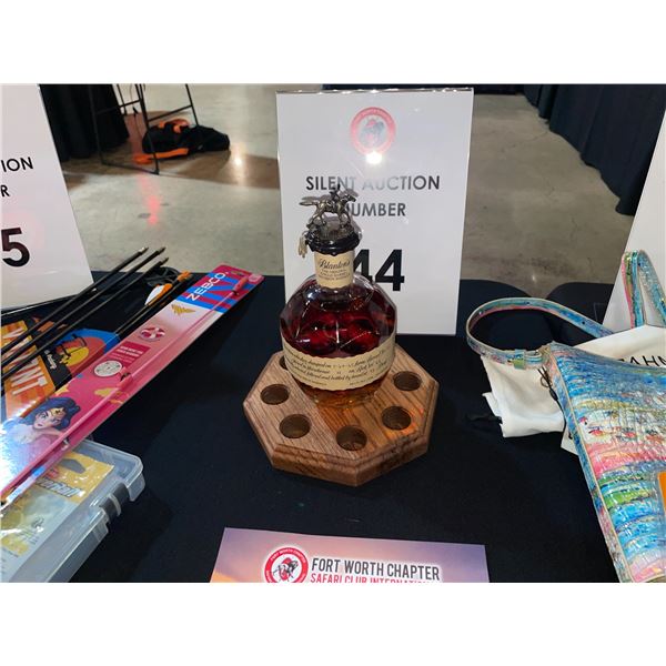 Bottle of Blantons with a Illuminated Display