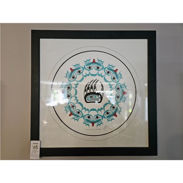 First Nations PP 2/2 Frog People Fleeing From Black Bear" by Don Yeomans  B