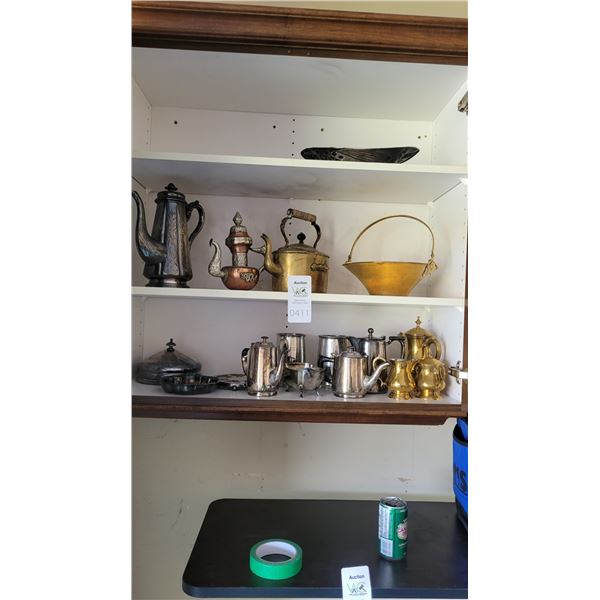 Brass, Copper, Metalware A