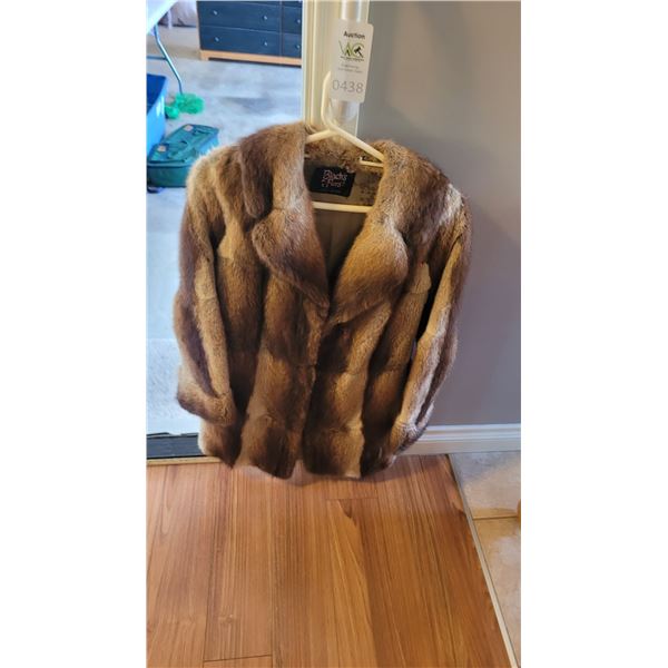 Fur and Leather Coat A