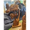 Image 3 : Carved Wood Figurines A