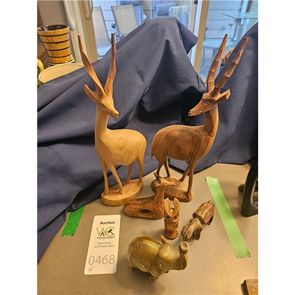 Animal Carvings A
