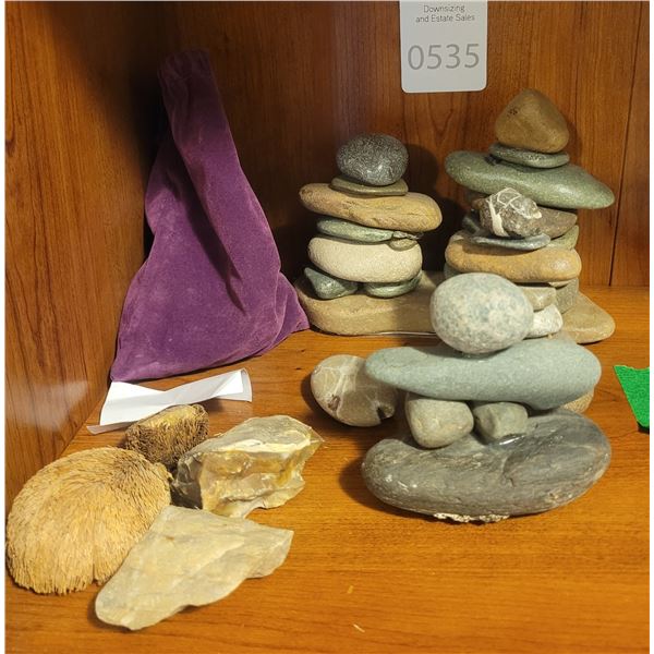 Inukshuk & Rocks A